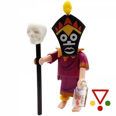 1 Brujo africano de la colección Playmobil Figuras 70288 Scooby-Doo Mystery Serie 1 en ACABARAMOS.COM
