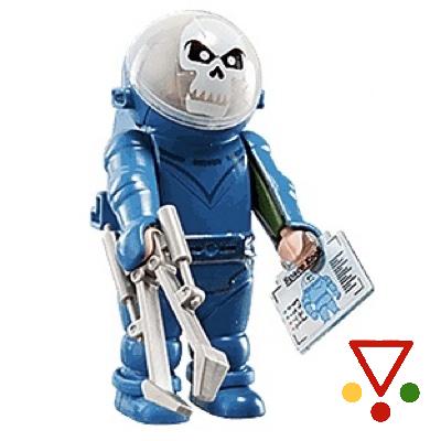 9 Astronauta Fantasma de la colección Playmobil Figuras 70288 Scooby-Doo Mystery Serie 1 en ACABARAMOS.COM