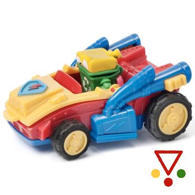 Sj1 SpeedJumper (frente amarillo rojo) de la colección SuperThings Serie 6. Secret Spies en ACABARAMOS.COM