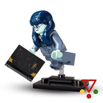 14 Moaning Myrtle de la colección Minifiguras LEGO Harry Potter. Serie 2 en ACABARAMOS.COM