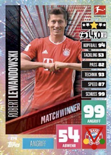 305 Robert Lewandowski de la colección Bundesliga Offizielle Sticker Kollektion 20-21 en ACABARAMOS.COM