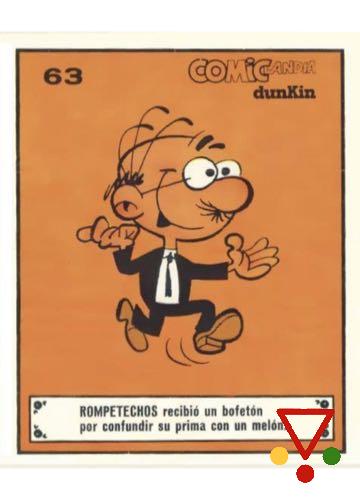 63 Rompetechos de la colección ComicLandia. Famosos de la Historieta. Gallina Blanca en ACABARAMOS.COM