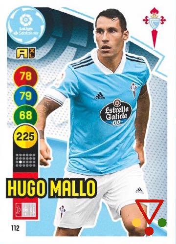 112 Hugo Mallo de la colección Adrenalyn XL Liga Santander 2020-21 en ACABARAMOS.COM