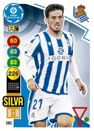 282 Silva de la colección Adrenalyn XL Liga Santander 2020-21 en ACABARAMOS.COM