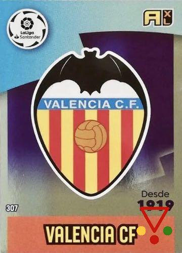 307 Escudo de la colección Adrenalyn XL Liga Santander 2020-21 en ACABARAMOS.COM