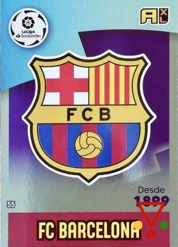 55 Escudo de la colección Adrenalyn XL Liga Santander 2020-21 en ACABARAMOS.COM