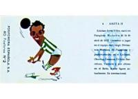 Albums para cromos de cajas de cerillas (carterofosforofilia). Nº 1. Fútbol