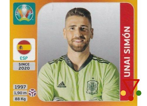 514 Unai Simón de la colección UEFA Euro 2020 Tournament Edition en ACABARAMOS.COM