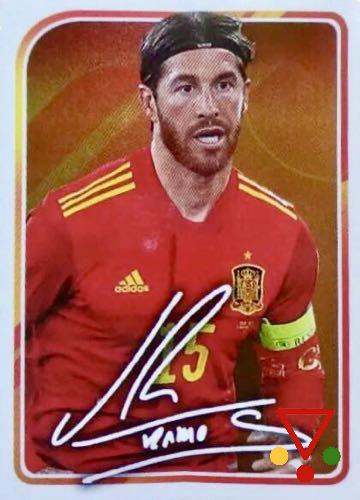 28 Sergio Ramos de la colección Un equipo, una afición. Selección Española 2021 en ACABARAMOS.COM