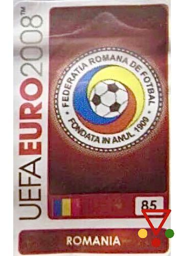 85 Escudo de la colección UEFA Euro 2008 Austria-Switzerland. Mini Sticker en ACABARAMOS.COM