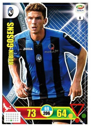 6 Robin Gosens de la colección Calciatori Adrenalyn XL 2017-18 en ACABARAMOS.COM