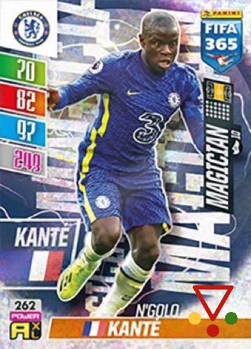 262 NGolo Kanté de la colección FIFA 365 2022 Adrenalyn XL en ACABARAMOS.COM