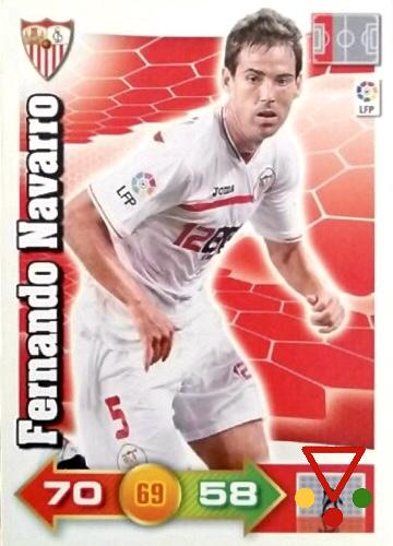 277 Fernando Navarro de la colección Adrenalyn XL Liga BBVA 2010-11 en ACABARAMOS.COM