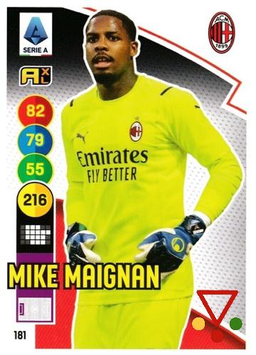 181 Mike Maignan de la colección Calciatori Adrenalyn XL 2021-22 en ACABARAMOS.COM