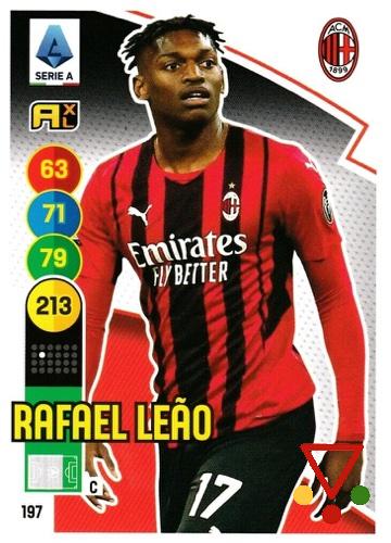 197 Rafael Leão de la colección Calciatori Adrenalyn XL 2021-22 en ACABARAMOS.COM