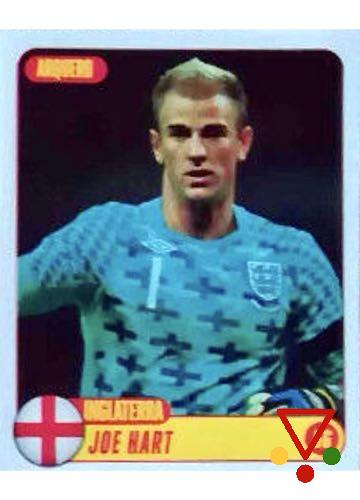 56 Joe Hart de la colección FIFA World Cup Brasil 2014. Vamos Argentina en ACABARAMOS.COM