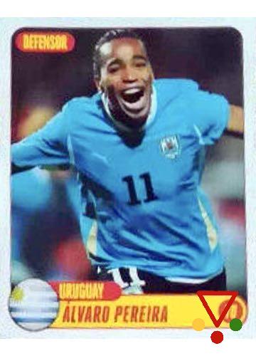 70 Alvaro Pereira de la colección FIFA World Cup Brasil 2014. Vamos Argentina en ACABARAMOS.COM