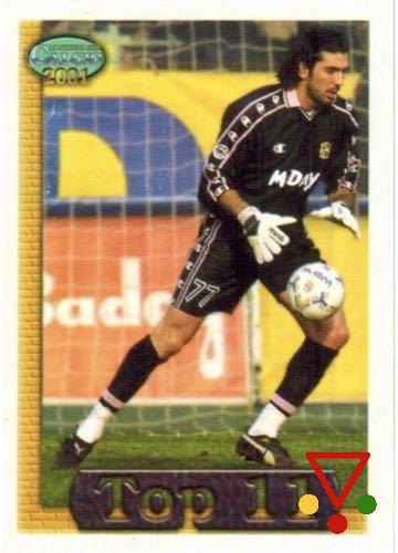 T1 Gianluigi Buffon de la colección Le Schede Calcio 2000-2001 en ACABARAMOS.COM