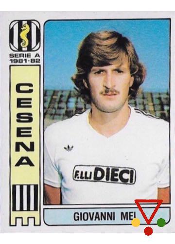 98 Giovanni Mei de la colección Calciatori 1981-1982 en ACABARAMOS.COM