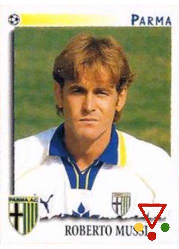 261 Roberto Mussi de la colección Calciatori 1997-1998 en ACABARAMOS.COM
