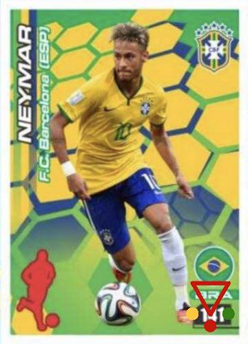 141 Neymar Jr. de la colección Copa America Chile 2015 en ACABARAMOS.COM