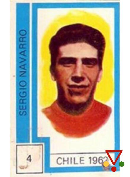 4 Sergio Navarro de la colección Campeonato Mundial de Futbol 1974 en ACABARAMOS.COM