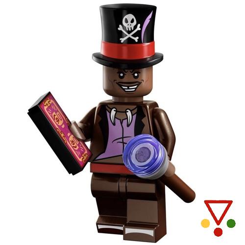 14 Dr. Facilier de la colección Minifiguras LEGO Disney 100 años (71038) en ACABARAMOS.COM