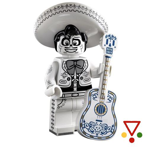 9 Ernesto de la Cruz de la colección Minifiguras LEGO Disney 100 años (71038) en ACABARAMOS.COM