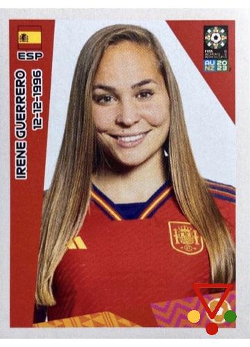 148 Irene Guerrero de la colección FIFA Womens World Cup AU NZ 2023 en ACABARAMOS.COM
