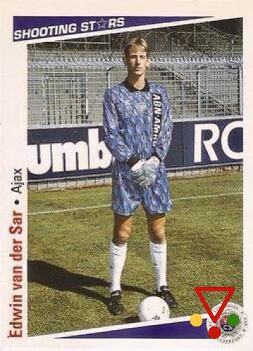 20 Edwin van der Sar de la colección Shooting Stars Holland 1991-1992 en ACABARAMOS.COM
