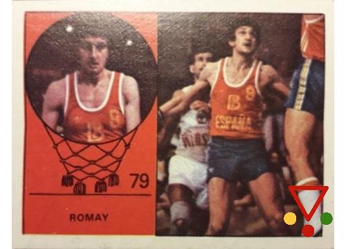 79 Romay de la colección Campeonato Baloncesto Liga 84-85 en ACABARAMOS.COM