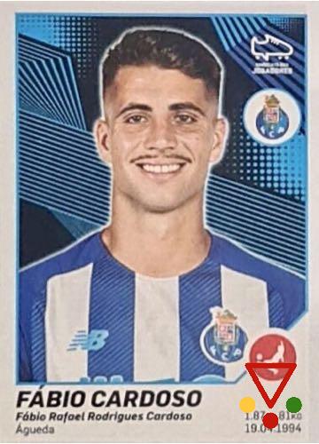 241 Fábio Cardoso de la colección Futebol 2021-22 Liga Bwin en ACABARAMOS.COM
