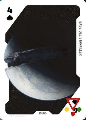 18 Base Starkiller de la colección Star Wars. Juego de cartas en ACABARAMOS.COM