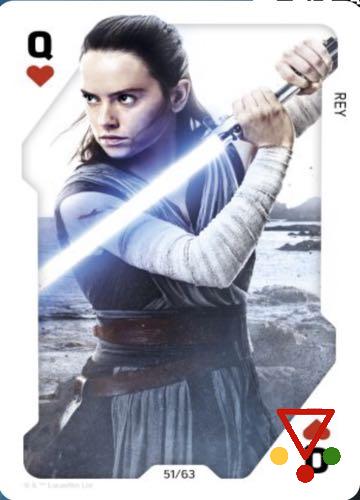 51 Rey de la colección Star Wars. Juego de cartas en ACABARAMOS.COM