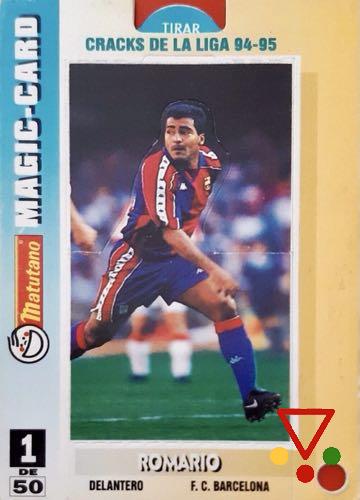 1 Romario de la colección Futbol 1994-1995 en ACABARAMOS.COM