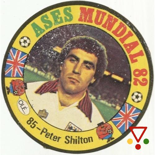 85 Peter Shilton de la colección Ases Mundiales. España 82 en ACABARAMOS.COM