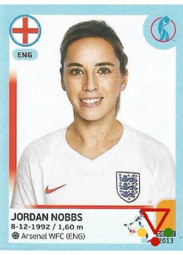 45 Jordan Nobbs de la colección UEFA Womens Euro England 2022 en ACABARAMOS.COM