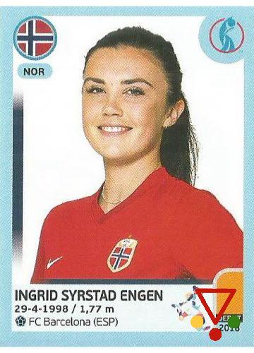 83 Ingrid Syrstad Engen de la colección UEFA Womens Euro England 2022 en ACABARAMOS.COM