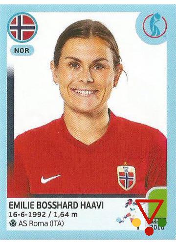 93 Emilie Bosshard Haavi de la colección UEFA Womens Euro England 2022 en ACABARAMOS.COM