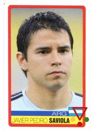201 Javier Pedro Saviola de la colección Copa America Venezuela 2007 en ACABARAMOS.COM