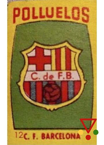 FCB12 Escudo de la colección Album Polluelos nº 5. 1954-55 (192 cromos) en ACABARAMOS.COM
