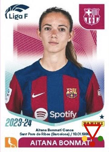55 Aitana Bonmatí de la colección LIGA F 2023-24 en ACABARAMOS.COM
