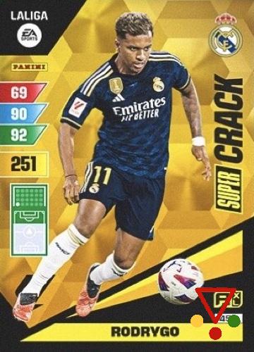 456 Rodrygo de la colección Adrenalyn XL Liga EaSports 2023-24 en ACABARAMOS.COM
