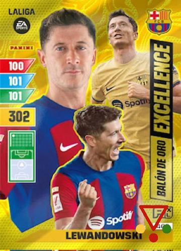 469 Lewandowski de la colección Adrenalyn XL Liga EaSports 2023-24 en ACABARAMOS.COM