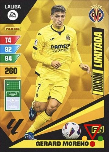 EDL-gm Gerard Moreno de la colección Adrenalyn XL Liga EaSports 2023-24 en ACABARAMOS.COM