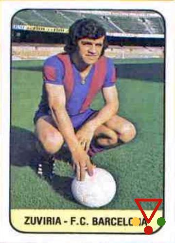 27 Zuviria de la colección LIGA ESTE 1978-79 en ACABARAMOS.COM