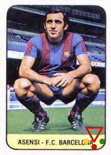 31 Asensi de la colección LIGA ESTE 1978-79 en ACABARAMOS.COM