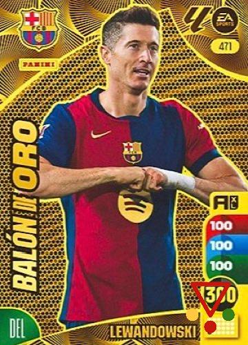 471 Lewandowski de la colección Adrenalyn XL Liga EaSports 2024-25 en ACABARAMOS.COM