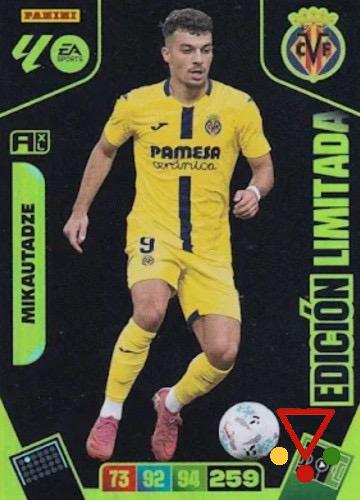 ED-mi Mikautadze de la colección Adrenalyn XL Liga EaSports 2025-26 en ACABARAMOS.COM