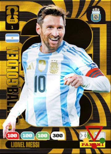 1 Lionel Messi de la colección FIFA World Cup 2026. Adrenalyn XL en ACABARAMOS.COM